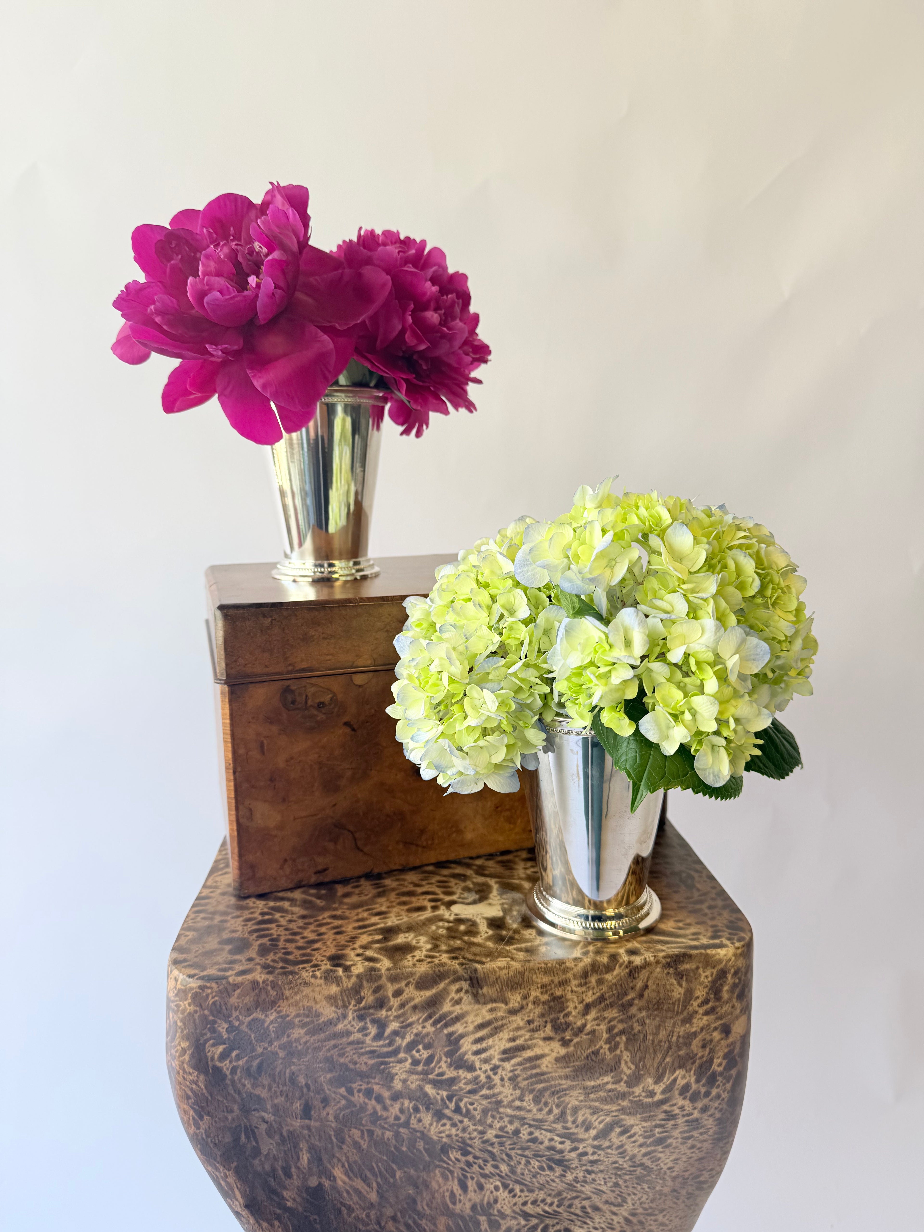 Silver Plate Julep Cups