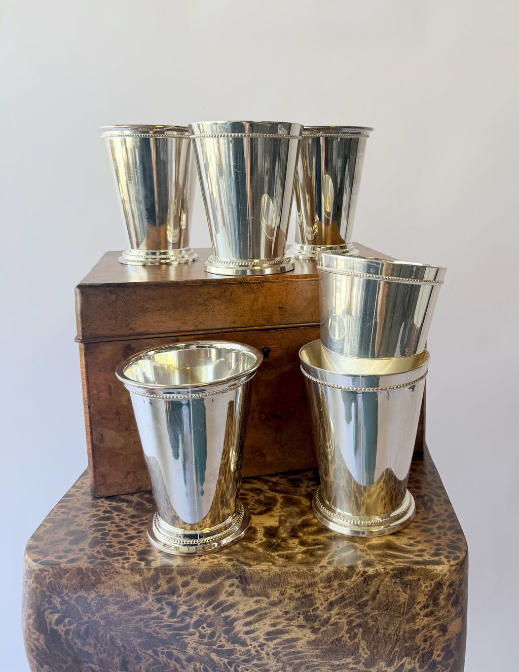 Silver Plate Julep Cups