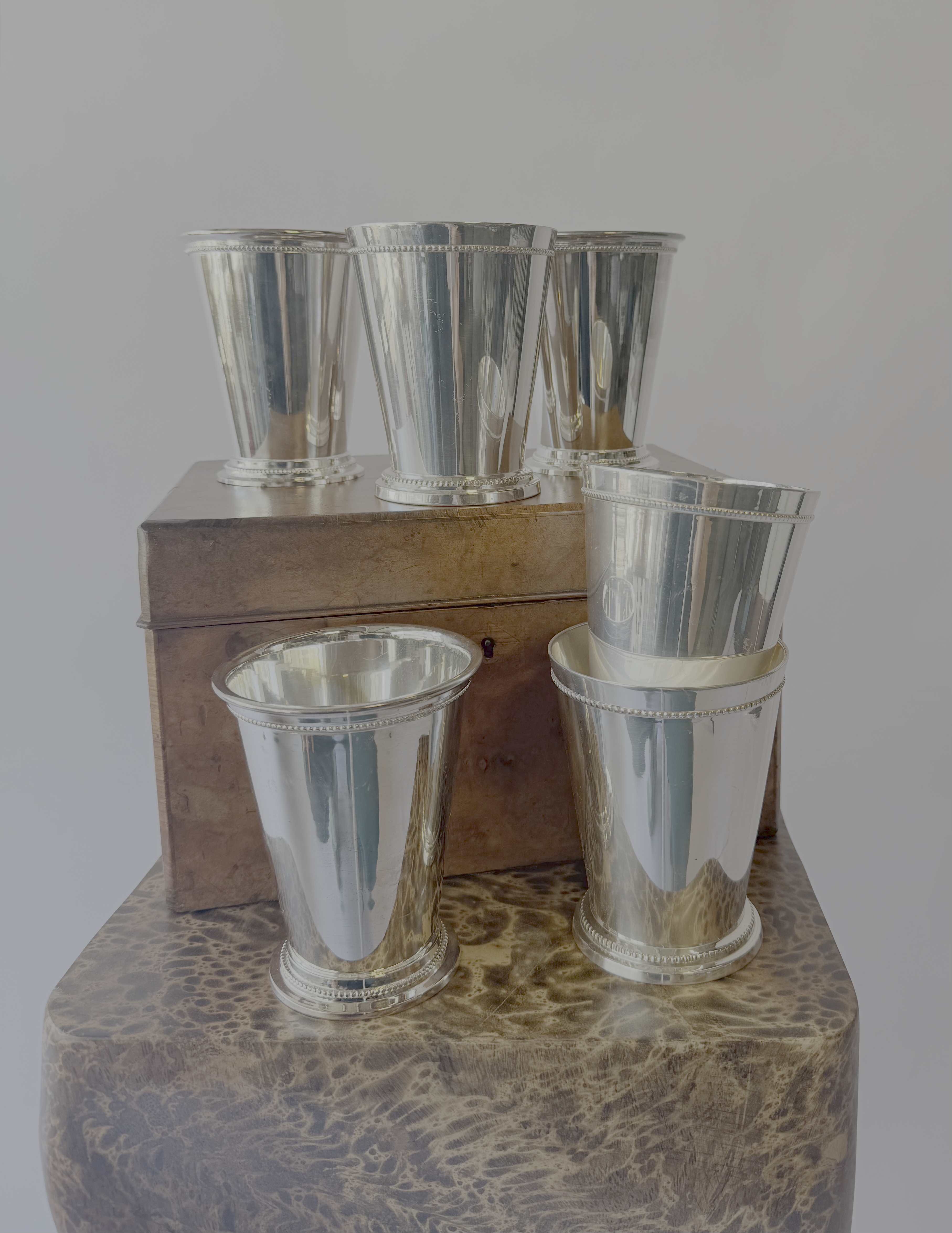 Silver Plate Julep Cups